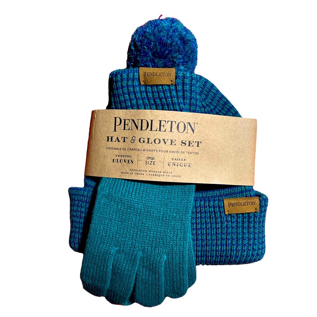 Pendleton Hat & Glove Set